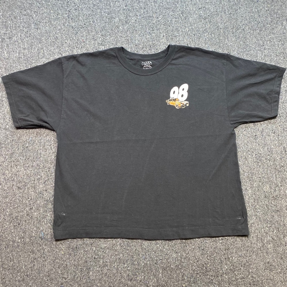 Call Your Mother Speedway Champion 98 TShirt Sz L Mens Black Skater Muscle Car